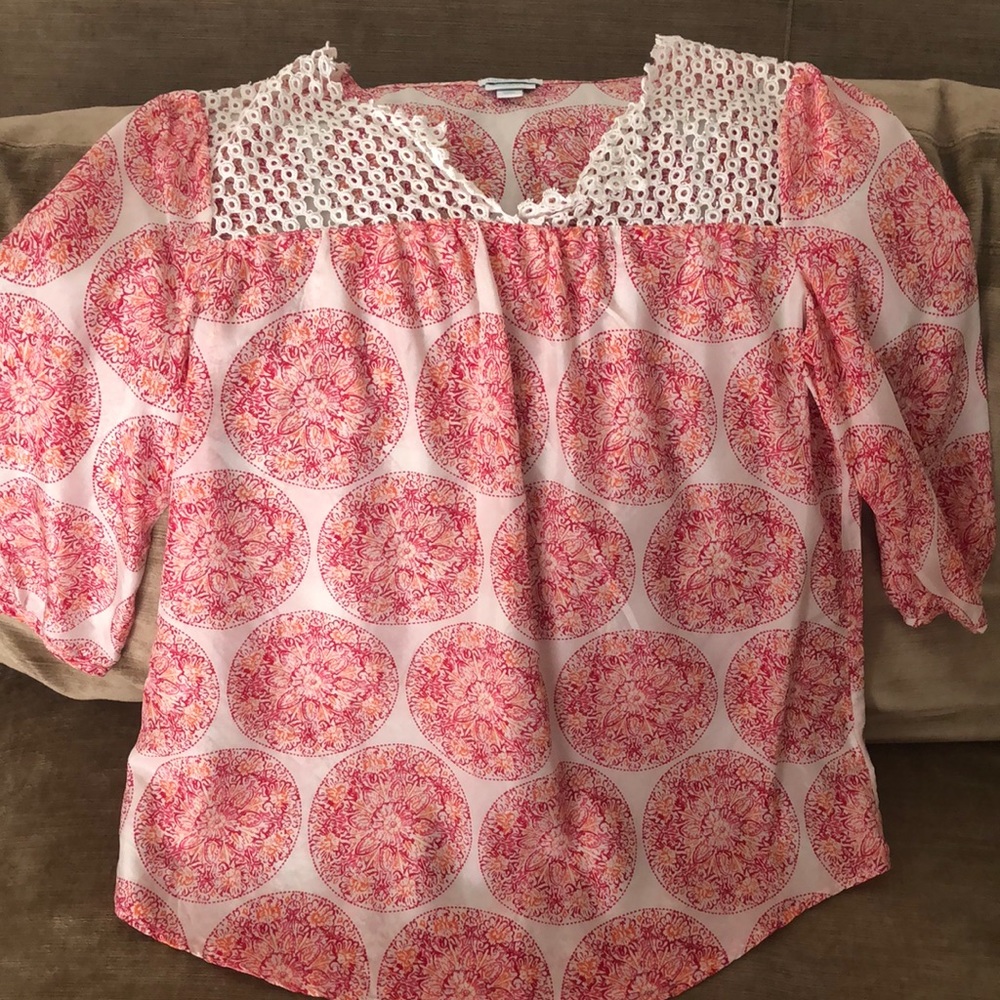 Mid sleeve blouse